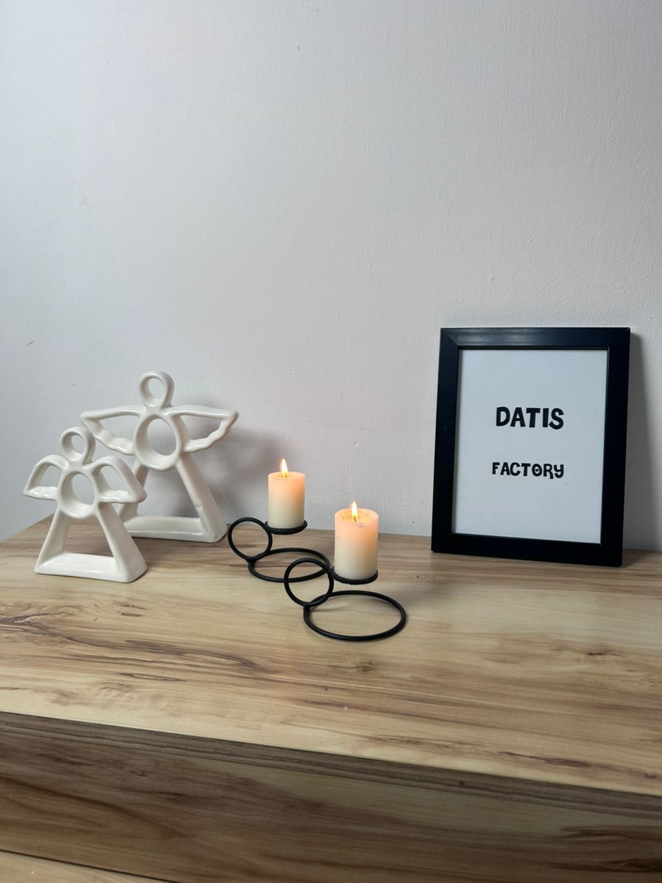 جا شمعی مدرن  ست دو عددی مدل دامون